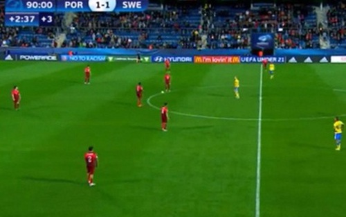 3 phút tố cáo màn 'bắt tay' của U21 Bồ Đào Nha và U21 Thụy Điển