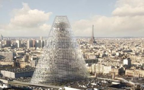 Pháp chấp nhận xây cao ốc 'kim tự tháp' tại Paris