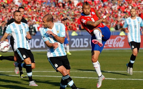 Chấm điểm Chile - Argentina: Chỉ Messi và Mascherano sánh được Vidal, Bravo
