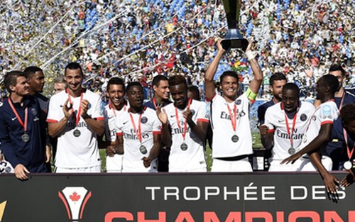 Hạ Lyon, PSG giành Siêu cúp Pháp