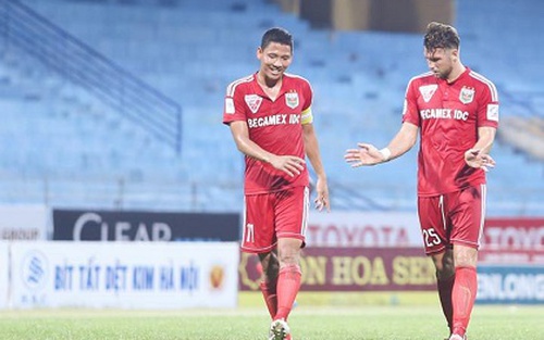 BXH vòng 21 V-League 2015: Bình Dương giữ vững ngôi đầu