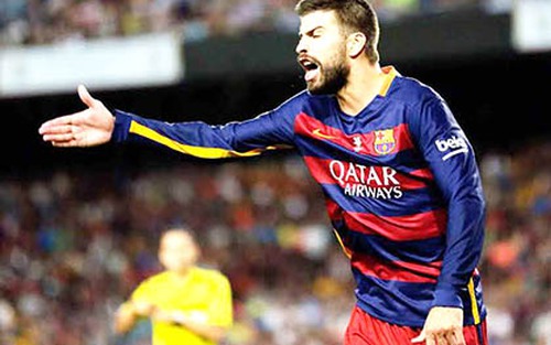 Gerard Pique bị treo giò 4 trận: Nếu chửi, hãy lấy tay che miệng!