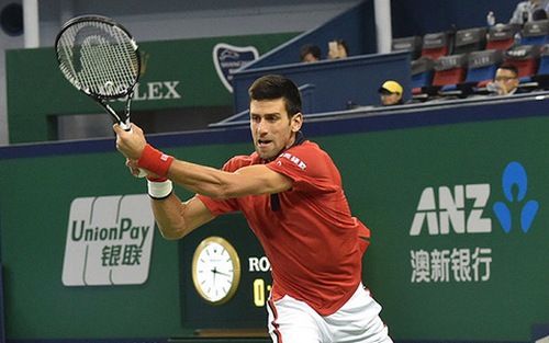 Djokovic tốc hành, Nadal chật vật vào vòng 3 Thượng Hải Masters