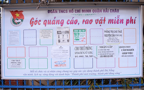 'Thành phố đáng sống' Đà Nẵng tuyên chiến với quảng cáo, rao vặt lộn xộn