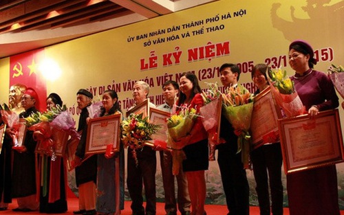 Hà Nội có Nghệ nhân Ưu tú... sớm nhất nước