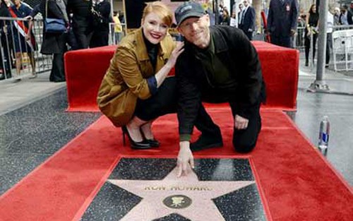 Đạo diễn Ron Howard có ngôi sao thứ 2 trên Đại lộ Danh vọng Hollywood