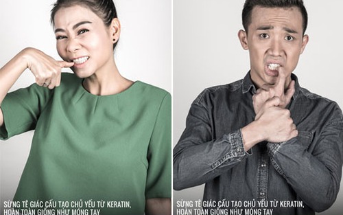 Thu Minh, Trấn Thành, Phương Mỹ Chi... cắn móng tay bảo vệ tê giác