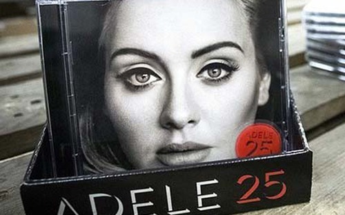 Album ‘25’ của Adlele là đĩa bán nhanh nhất trong 1 thập kỷ ở Mỹ