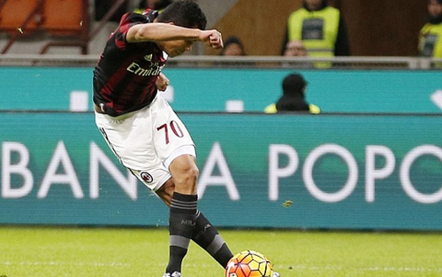 VIDEO: Mục tiêu của Chelsea lập siêu phẩm 'rabona' cho Milan