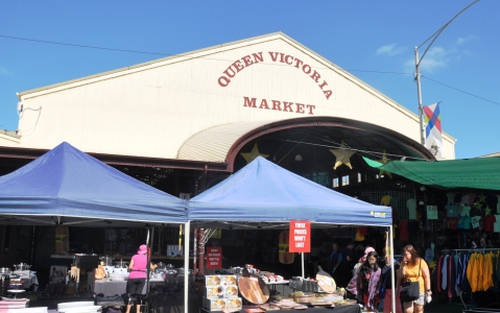 Đi chợ Victoria ở Melbourne