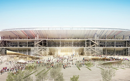 Barca cải tạo, mở rộng Camp Nou dù đã là sân lớn nhất châu Âu