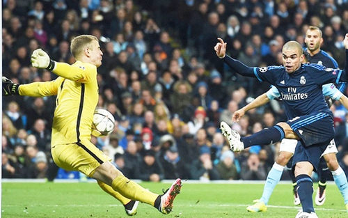 Man City 0-0 Real Madrid: Không Ronaldo, Real bất lực trước tài năng của Joe Hart