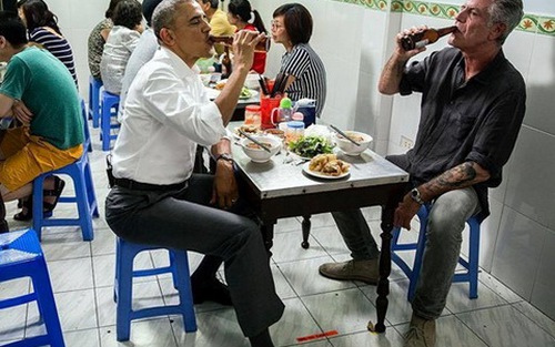 Bữa tối của Tổng thống Obama với bún chả Hà Nội sẽ lên kênh CNN
