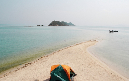 Đi bộ trên biển Điệp Sơn