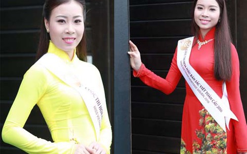 Chị em song sinh cùng thi 'Hoa hậu Bản sắc Việt toàn cầu'