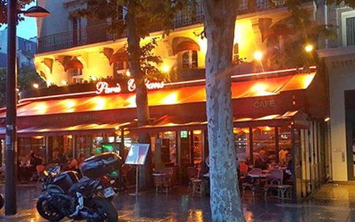 Thư EURO: Paris, mưa & cà phê