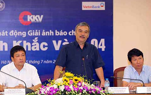Phát động Giải Ảnh báo chí 'Khoảnh khắc vàng' lần thứ 4