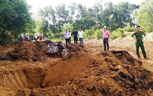 Formosa chôn lấp 100 tấn chất thải: Vi phạm pháp luật về môi trường