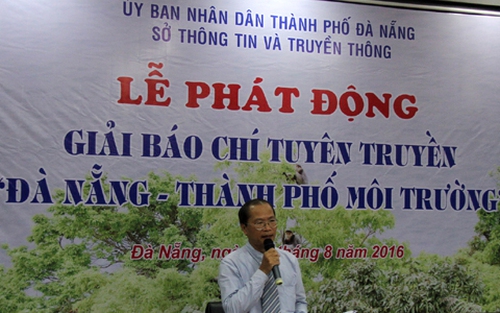 Lần đầu tiên Đà Nẵng phát động giải báo chí môi trường