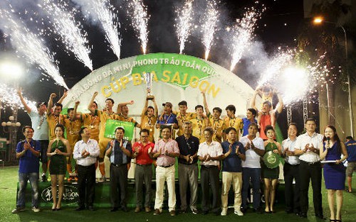 Đinh Gia FC vô địch Cúp Bia Sài Gòn tại Đồng Nai