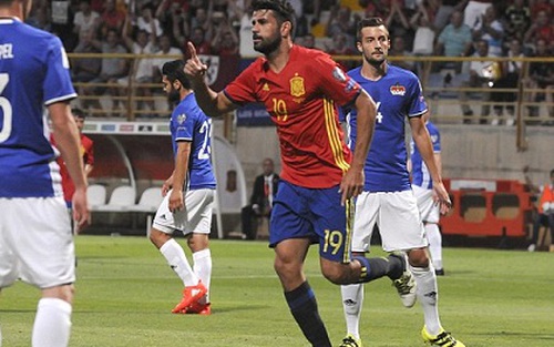 Tây Ban Nha vẫn cần một tiền đạo như Diego Costa