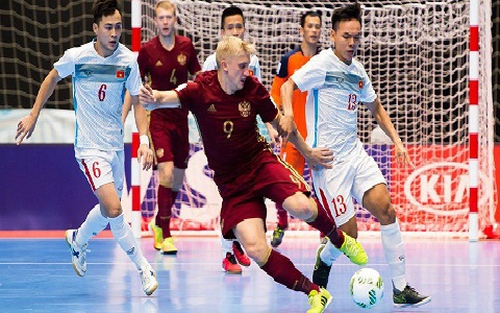HLV Bruno Garcia : 'Thua Nga nhưng tuyển futsal Việt Nam không thất vọng'