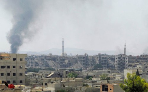 Đại Sứ quán Nga ở Syria bị nã đạn cối
