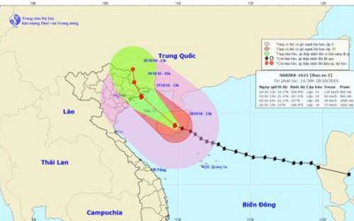 Cập nhật tin thời tiết chiều - tối 18/10: Vịnh Bắc Bộ biển động dữ dội, sóng cao 3-5m