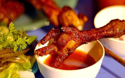 Món chân gà nướng & những quán ngon nổi tiếng ở Hà Nội