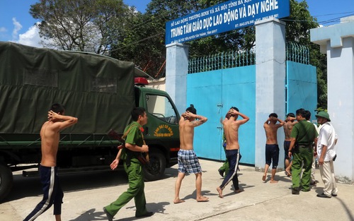 Bắt tạm giam 2 học viên cầm đầu vụ trốn trại cai nghiện tại Bà Rịa - Vũng Tàu