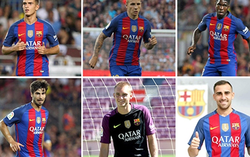 Tân binh của Barca có mà như không