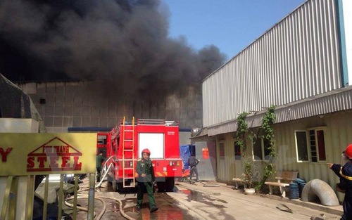 Thông tin mới nhất về hậu quả vụ cháy kho gỗ ở Ngọc Hồi, Hà Nội