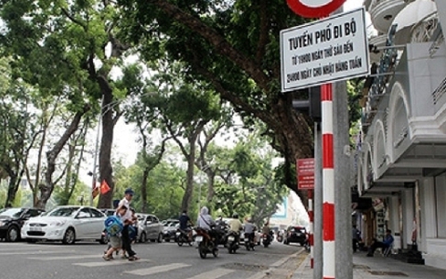 Năm 2017, Hà Nội có tiếp tục tuyến phố đi bộ quanh Bờ Hồ?