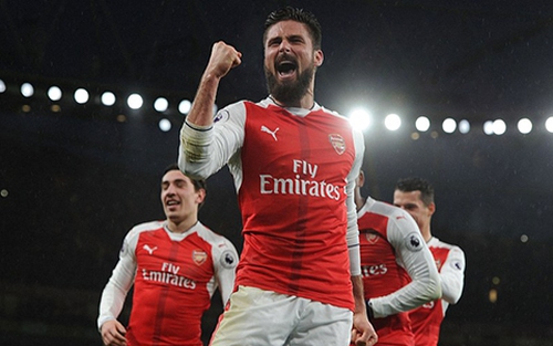 ĐIỂM NHẤN Arsenal 2-0 Crystal Palace: Giroud xứng đáng đá chính, Arsenal chưa bỏ cuộc