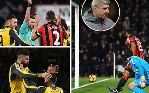 Bournemouth 3-3 Arsenal: Pháo thủ ngược dòng KHÔNG TƯỞNG