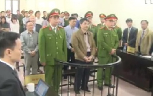 VIDEO: Hai án tử hình trong vụ 'tham ô, rửa tiền' ở Vinashinlines