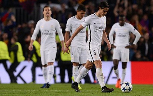 Trận thua của PSG trước Barca bị so sánh với thất bại thảm họa của tuyển Pháp
