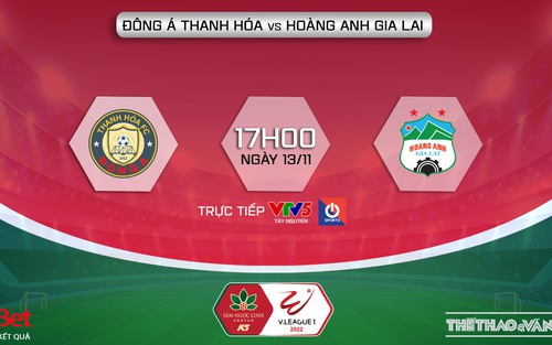 Soi kèo, nhận định Thanh Hóa vs HAGL, V-League vòng 25 (17h00, 13/11)