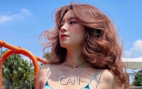 Người yêu hot girl của tiền vệ HAGL khoe eo con kiến dạo phố