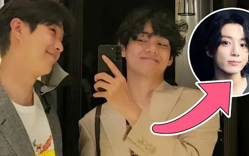 V BTS và Jungkook đi ăn chơi với nam diễn viên Choi Woo Shik
