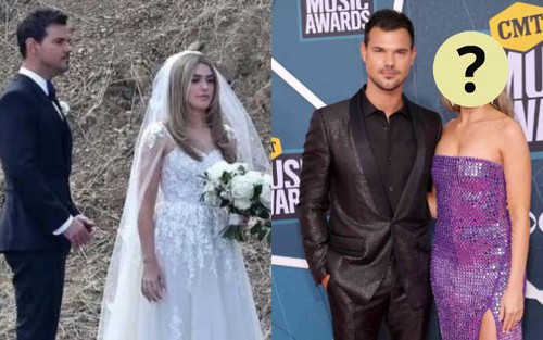 'Người sói Twilight' Taylor Lautner chính thức tổ chức đám cưới với mỹ nhân trùng tên, bà xã là ai đây?