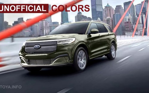 Xem trước thiết kế Ford Explorer thuần điện ảnh hưởng từ F-150 Lightning