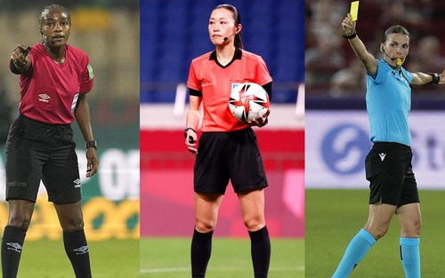 VIDEO: World Cup 2022 lần đầu tiên có trọng tài nữ cầm còi