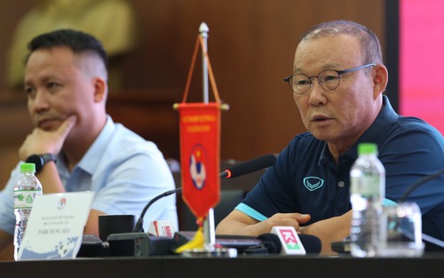 AFF Cup 2022: HLV Park Hang Seo: "Kỳ vọng và áp lực thành tích ở bóng đá Việt Nam là rất lớn"