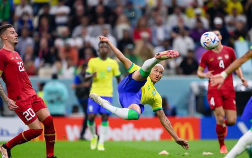 Richarlison giờ là ngôi sao của Brazil 