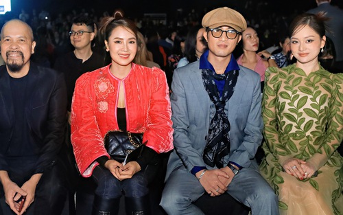 Bộ ba "Người vợ tốt" Hồng Diễm, Doãn Quốc Đam, Việt Anh tụ hội chúc mừng NTK Đức Hùng