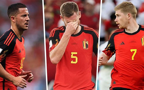 De Bruyne, Hazard, và Vertonghen suýt tẩn nhau sau trận thua Ma Rốc