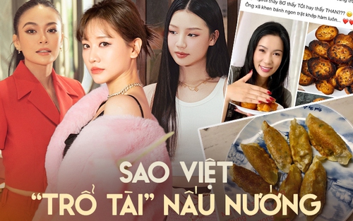 Những lần 'tai nạn' nấu nướng của sao Việt: Amee tự nhận nấu tệ, Hari Won rán há cảo cháy đen