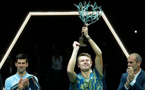 Hạ Novak Djokovic, Holger Rune vô địch Paris Masters 2022: Ngôi sao mới trên bầu trời ATP