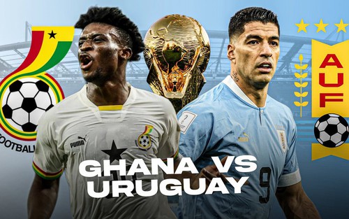 Dự đoán tỉ số trận đấu Ghana vs Uruguay, World Cup 2022 ngày 2/12